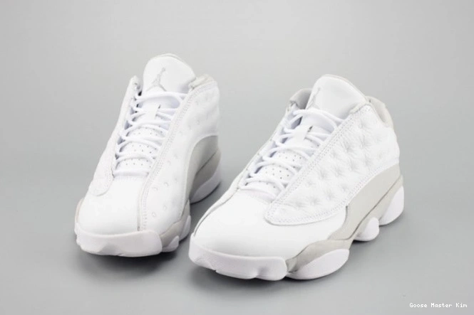LowPure Money Air mens Jordan 13 310810-100 white 0608